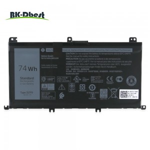 357F9 Laptop Battery for Dell Inspiron 15 7559 7557 7567 7566 7759 5577 5576 INS15PD-1548B 1548R 1748B 1848B 2548B 2748B 3948B Gaming Series Notebook 71JF4 0GFJ6 11.1V 74Wh