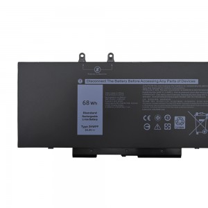 3HWPP Replacement Battery for Dell Latitude 5410 5510 5501 5401 5411 5511 for Precision 3541 3550 3551 for Inspiron 17 7500 7506 2-in-1 Black Edition Series Laptop