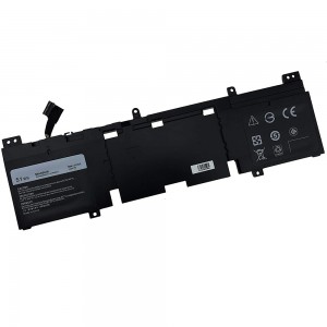 3V806 2VMGK 3V8O6 62N2T N1WM4 Laptop Battery For Dell Alienware ECHO 13 QHD R2 13 ALW13ED-1608 ALW13ED-2608 ALW13ED-2808 ALW13ED-1708 ALW13ED-1808 Series（14.8V 51Wh）