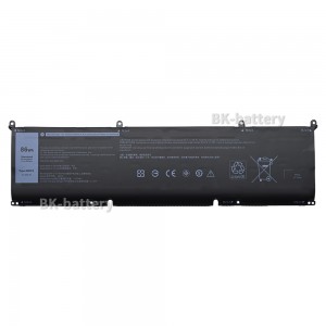 69KF2 Laptop Battery for Dell Alienware M15 M17 R3 R4 for XPS 15 9500 9510 9520 G7 15 7500 G5 15 5510 5511 5515 5520 5521 for Precision 5550 5560 5570 for Inspiron 7510 7610 7620 P87F P91F P45E 70N2F M59JH