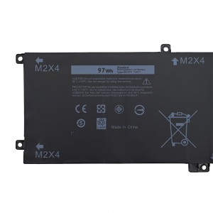 6GTPY Laptop Battery for Dell Precision M5510 M5520 M5530 M5540 XPS 15 9550 9560 9570 7590 Series Batteries