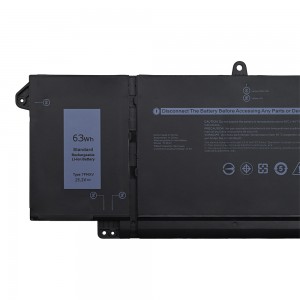 7FMXV Laptop Battery Replacement for Dell Latitude 5320 7320 7420 7520 Series 4M1JN 1PP63 HDGJ8 9JM71