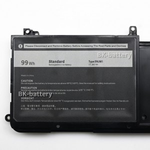 9NJM1 Laptop Battery for Dell Alienware 15 R3 R4 17 R4 R5 P31E P69F MG2YH 0MG2YH 01D82 0546FF 44T2R HF250 0HF250 P31E001 P31E002 P69F001 P69F002