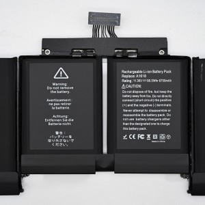 A1618 Laptop Battery For Macbook Pro Retina 15” A1398 year mid 2015 Notebook Batteries