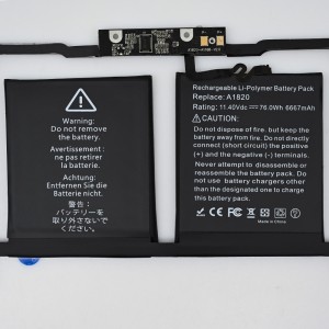 A1820 Laptop Battery For Macbook Pro Retina 15” Touch Bar A1707 year 2016 2017 Notebook Batteries