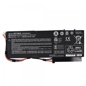 40wh 5280mAh AC13A3L Laptop Battery for Acer Aspire P3-131 P3-171 TravelMate X313 X313-E X313-M battery