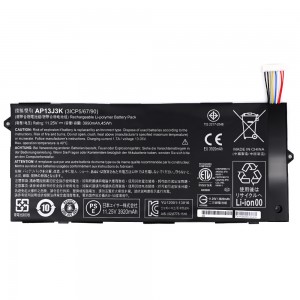 AP13J3K AP13J4K Laptop Battery For Acer Chromebook 11 14 15 CB3 CP5 C720 C720P C740 C732L Series