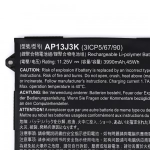 AP13J3K AP13J4K Laptop Battery For Acer Chromebook 11 14 15 CB3 CP5 C720 C720P C740 C732L Series