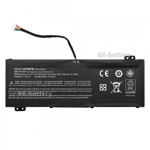 AP18E7M AP18E8M Laptop Battery for Acer Nitro 5 AN515-43 AN515-44 AN515-52 AN515-54 AN517-51 AN517-52 for Nitro 7 AN715-51 for Aspire 7 A715-74G for Predator Helios 300 PH317-53 for Triton 300 PT315-51