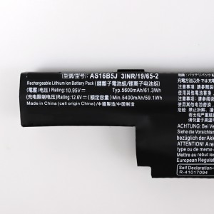 AS16B5J AS16B8J Laptop Battery For ACER ASPIRE E15 E5 F15 F5 F5-573G E5-575G-53VG E5-575G F5-53VG