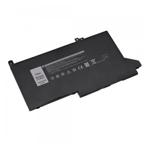 DJ1J0 Battery for Dell Latitude 7280 7380 7480 7290 7390 7490 Laptop Battery