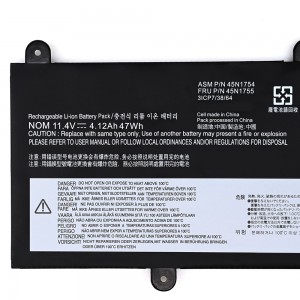E450C 45N1754 45N1755 Laptop Battery for Lenovo ThinkPad E450 E450C E455 E460 E460C E465 45N1752 45N1753 45N1756 45N1757 laptop battery