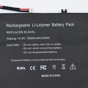 EL04XL EL04 Laptop Battery for HP Envy 4 SLEEKBOOK PC 4-1005XX SLEEKBOOK 4-1001TU NB 4-1043CL IB3R 4 battery