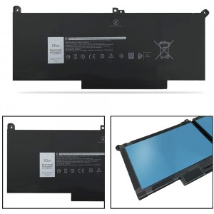 F3YGT 노트북 배터리 교체 Dell Latitude 12 7000 7280 7290 Latitude 13 7000 7380 7390 Latitude 14 7000 7480 7490 시리즈 DM3WC 0DM3WC 2X39G DM6VWC 451-ell