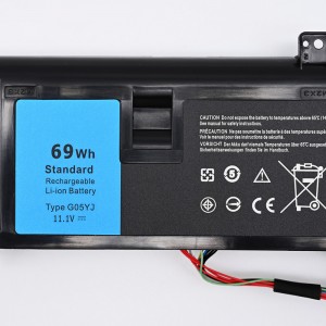 G05YJ Battery for Dell Alienware 14  M14x R3 R4 P39G laptop battery