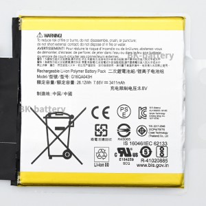 G16QA043H battery For Microsoft surface go 1824 26.12Wh rechargeable 2-cell Li-ion laptop batteries