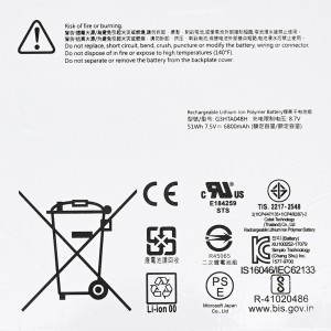 G3HTA048H Battery For Microsoft Surface Book 2nd Generation 1834 13.5″ Keyboard battery
