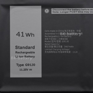 G91J0 Laptop Battery for Dell Latitude 3520 3420 3320 for Inspiron 15 3510 3511 3515 3525 5410 5418 5510 5515 5518 for Inspiron 14 Plus 7420 7415 2-in-1 for Vostro 3425 3510 5310 5415 5515 5620 5625