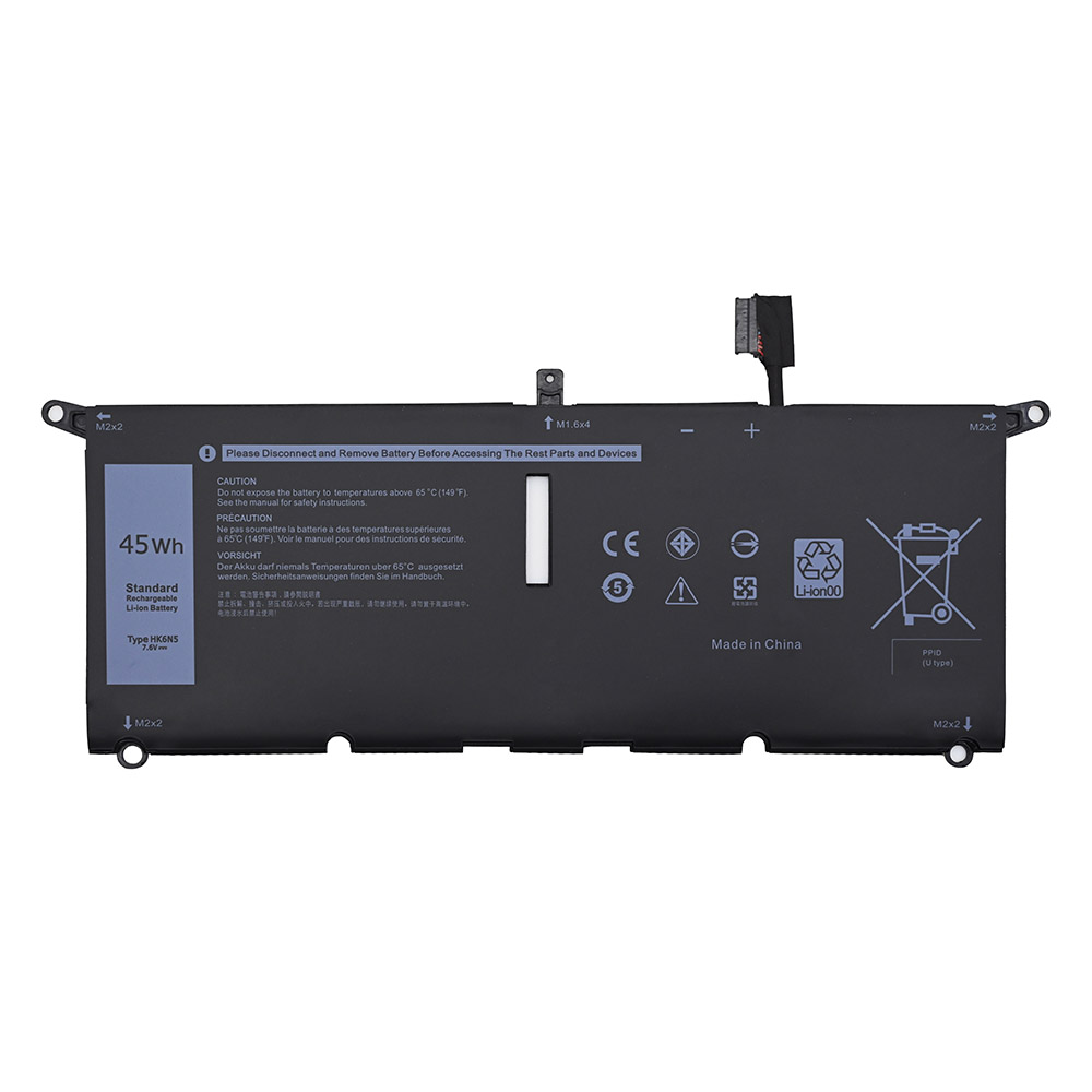 HK6N5 Laptop Battery for Dell XPS 9370 9380 7390 for Inspiron 5390 5391 7490 for Vostro 5390 5391 for Latitude 3301 for Inspiron 7390 7391 2-in-1 Series