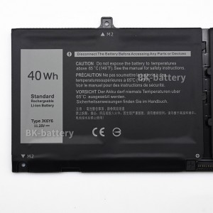 JK6Y6 Laptop Battery for Dell Inspiron 5300 5301 5401 5402 5408 5409 5501 5502 5508 5509 5400 5406 7405 7300 7500 7506 2-in-1 Silver Series for Latitude 3410 3510 for Vostro 5300 5301 5401 5402 5501 5502
