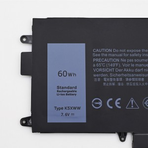 K5XWW Laptop Battery for Dell Latitude 12 5289 7389 7390 2-in-1 P29S P29S001 P29S002