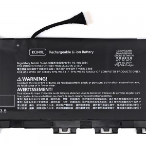 KC04XL Bärbar dator Batteri för HP Envy X360 13-AG 13M-AQ 13-AR 13-AH 13-AQ 13-ah0051wm 13-ag0001la 13-AR0501SA AR0801NZ 13-AQ10206 L8029TX L8051 5V1451 13-AQ1029 TX 5051 5V 13-AQ 1029 TX 5029 8 L45 5V 13-AQ 1029 TX 5029 8 L4C 5V 5V 5V 5. Wh 4Cell