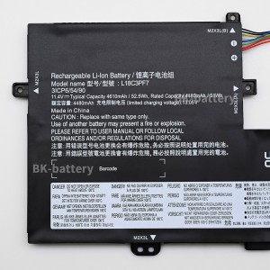 L18C3PF7 Laptop Battery for Lenovo IdeaPad S340-14API 14IIL C340-15IIL 15IWL S340-15API 15IIL 15IWL-81SR 15IML L18L3PF2 L18M3PF6 L18L3PF3 L18C3PF6 L18M3PF7 3ICP6/54/90 5B10T09094 5B10W67195