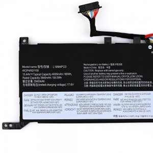 L19M4PC0 Battery For Lenovo Legion 5 R7000 Y7000 2020 year 4ICP4/62/100 5B10W86195 L19C4PC0 L19L4PC0 L19M4PC0 L19SPC0 SB10W86190 SB10W86191 Laptop Battery
