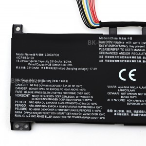 L20C4PC0 L20M4PC0 L20D4PC0 Laptop Battery for Lenovo Legion 5-15ACH6 5-15ITH6H 5-15ACH6A 5-15IAH7 5-15IAH7H 5-15ITH6 5-15ITH6H