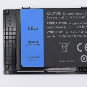 PG6RC Laptop Battery for Dell Precision M4600 M4700 M6600 M6700 M4800 M6800 Series laptop battery