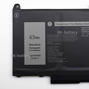 RJ40G 63Wh Laptop Battery Replacement for Dell Precision 3560 for Latitude 5420 5520 P137G P137G001 P104F P104F001 P104F002