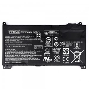 Ceallraí Glúine RR03XL do HP ProBook 430 440 450 455 470 G4 MT20 Series RR03048XL HSTNN-UB7C HSTNN-I74C 851477-541 851610-850