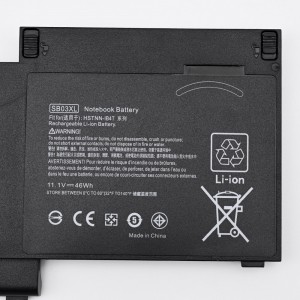 SB03 SB03XL bateria de notebook para HP EliteBook 820 G1/G2 720 G1/G2 725 G1/G2 Series bateria de notebook