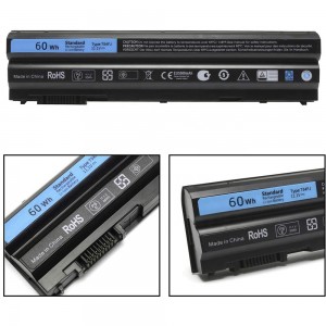 T54FJ Laptop Battery for Dell Latitude E5420 E5430 E5520 E5530 E6530 E6520 Inspiron 14R 4420 5420 15R 5520 7520 17R 5720 7720 T54F3 X57F1 0T54FJ KJ321 N3X1D P15F P15G P16G laptop battery