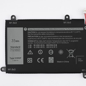 VHR5P Laptop Battery for Dell Latitude 11 5175 5179 Tablet XRHWG 0XRHWG RHF3V Tablet battery