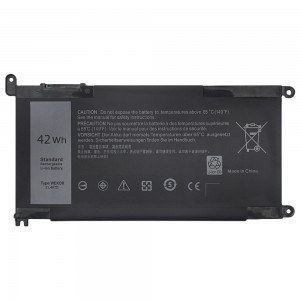 Baterai Laptop WDX0R untuk dell Inspiron 15 7579 7569 5578 5565 5567 5568 5570 5775 5579 7560 7570 13 5378 5368 7375 7368 7378 17 5765 5767 5770 Seri baterai laptop