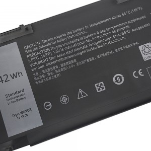 Baterai Laptop WDX0R untuk dell Inspiron 15 7579 7569 5578 5565 5567 5568 5570 5775 5579 7560 7570 13 5378 5368 7375 7368 7378 17 5765 5767 5770 Seri baterai laptop