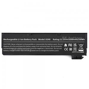 X240 Laptop battery 5200mAh 58Wh High capacity battery for Lenovo ThinkPad X240 X250 X260 X270 L450 L470 battery