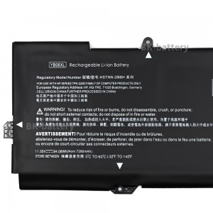 YB06XL Laptop Battery For HP Spectre x360 15 2018 Series HSTNN-DB8H HSTNN-DB8V YB06084XL Laptop Battery