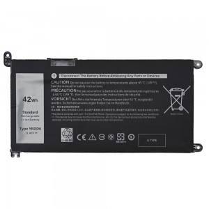 YRDD6 Battery for Dell Inspiron 7586 5482 5485 5491 5591 3310 2-in-1 5593 5591 5480 3493 3582 3583 3584 3593 3793 5493 5585 5590 5594 5598 Vostro 3491 5481 5581 5490 5590 1VX1H VM732 laptop battery